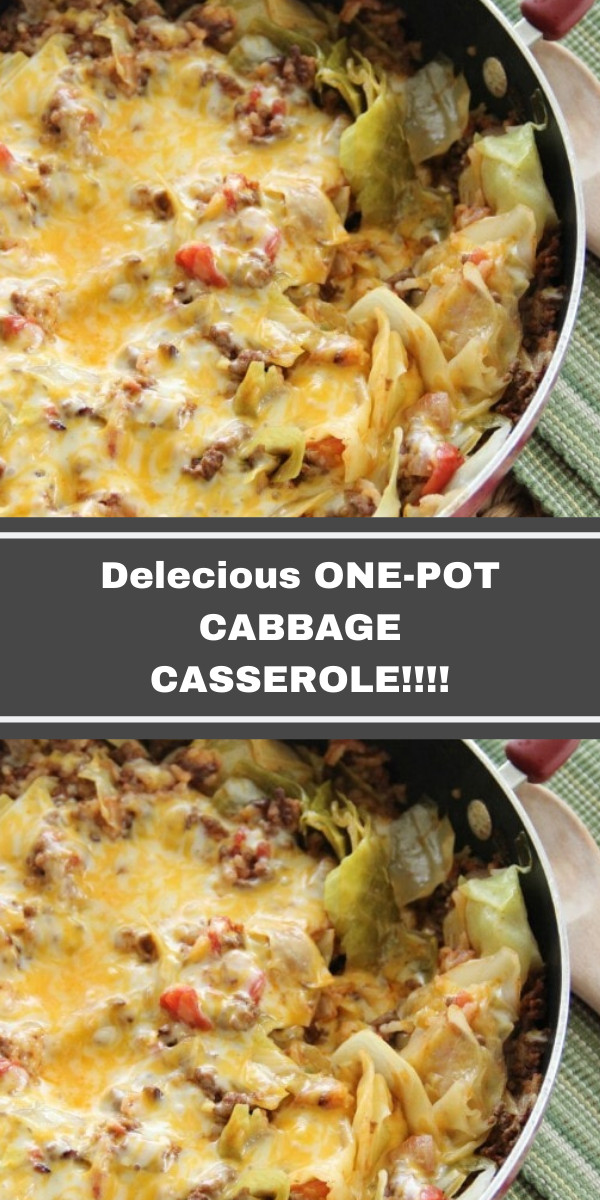 One Pot Cabbage Casserole
 Delecious ONE POT CABBAGE CASSEROLE – Tricky Recipes