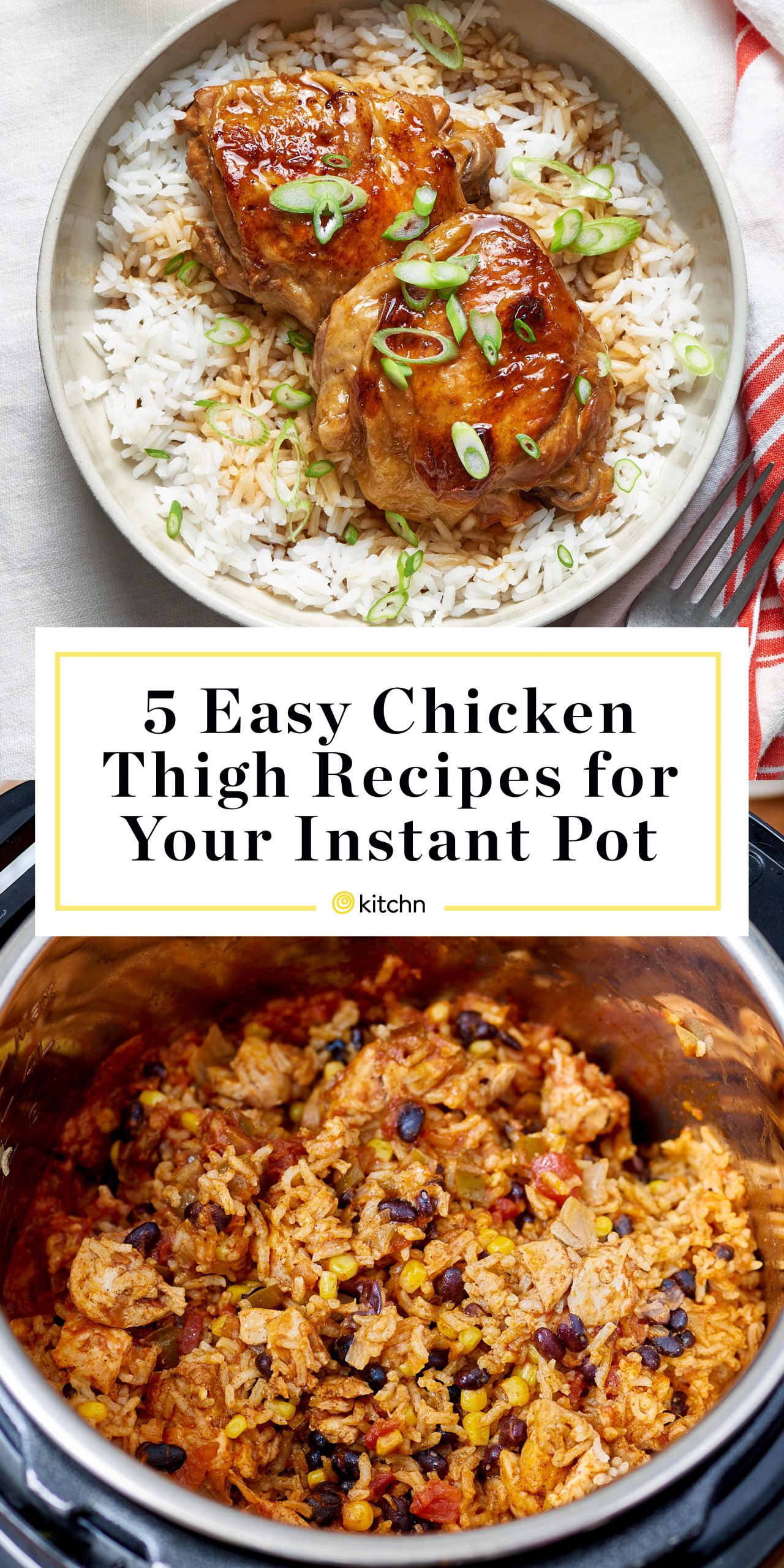 One Pot Chicken Thighs Recipe
 Easy Instant Pot Chicken Thigh Recipes