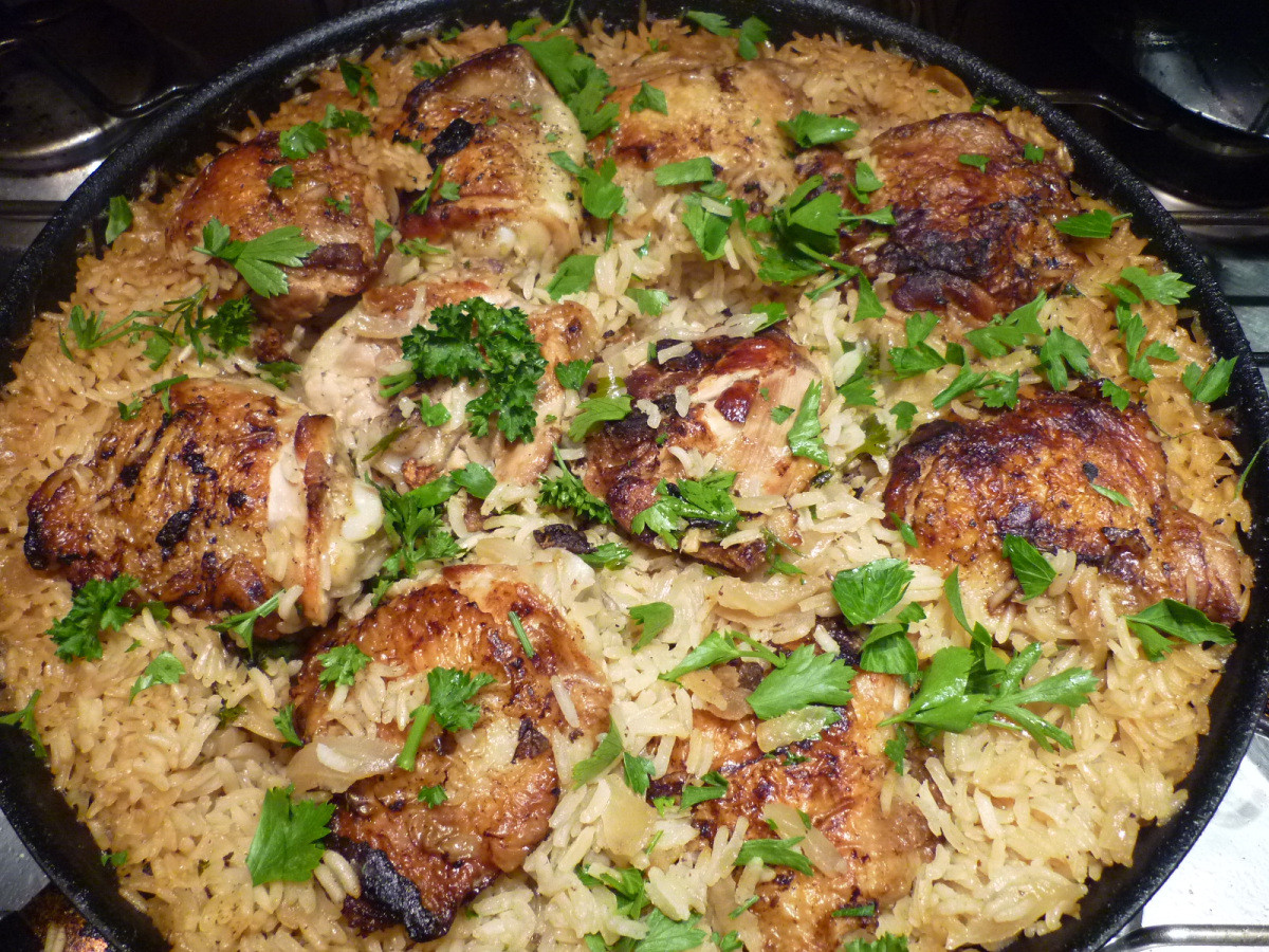 One Pot Chicken Thighs Recipe
 e Pot Chicken Thighs and Lemon Rice – COOKING TRIPS