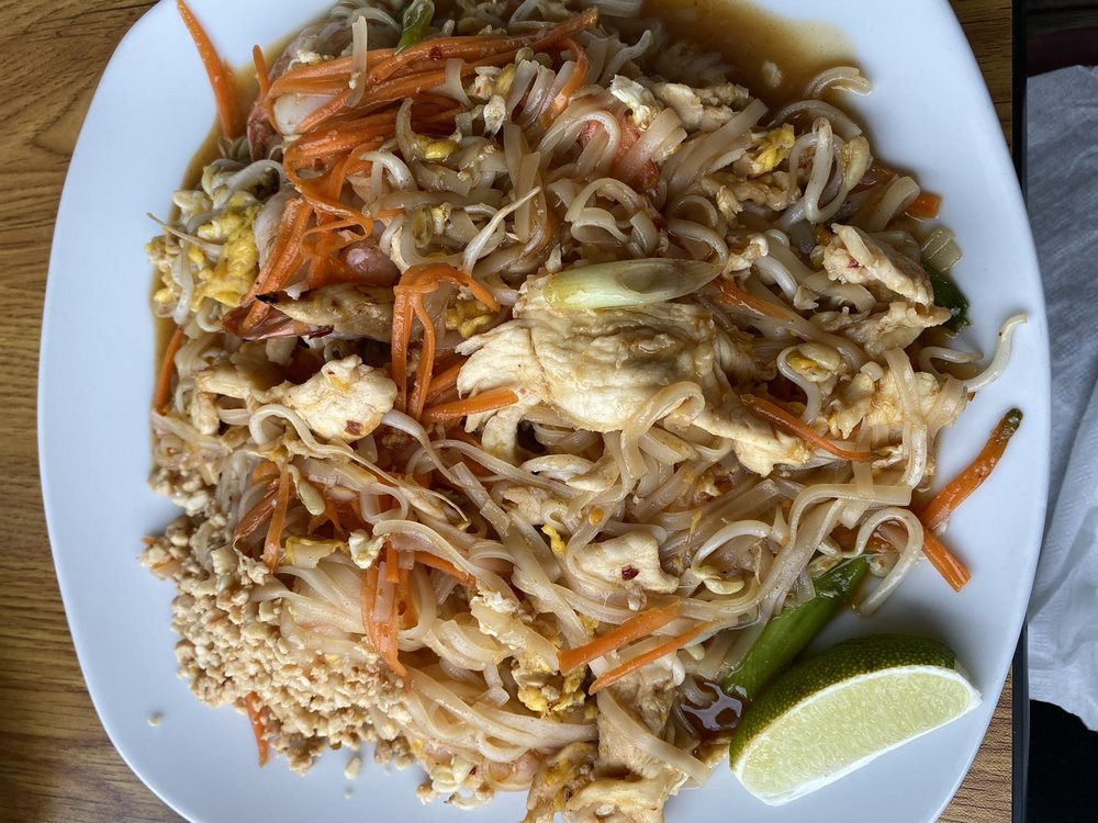 Pad Thai Asheville
 Pad Thai with chicken and shrimp Yelp
