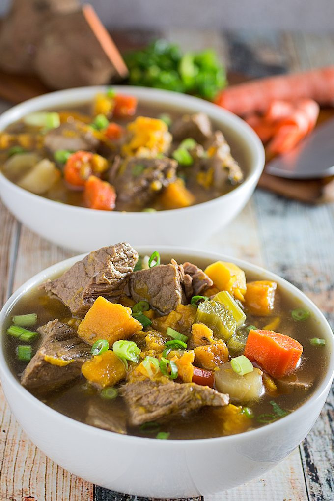 Paleo Beef Stew Recipe
 Paleo Beef Stew In The Slow Cooker Dishing Delish