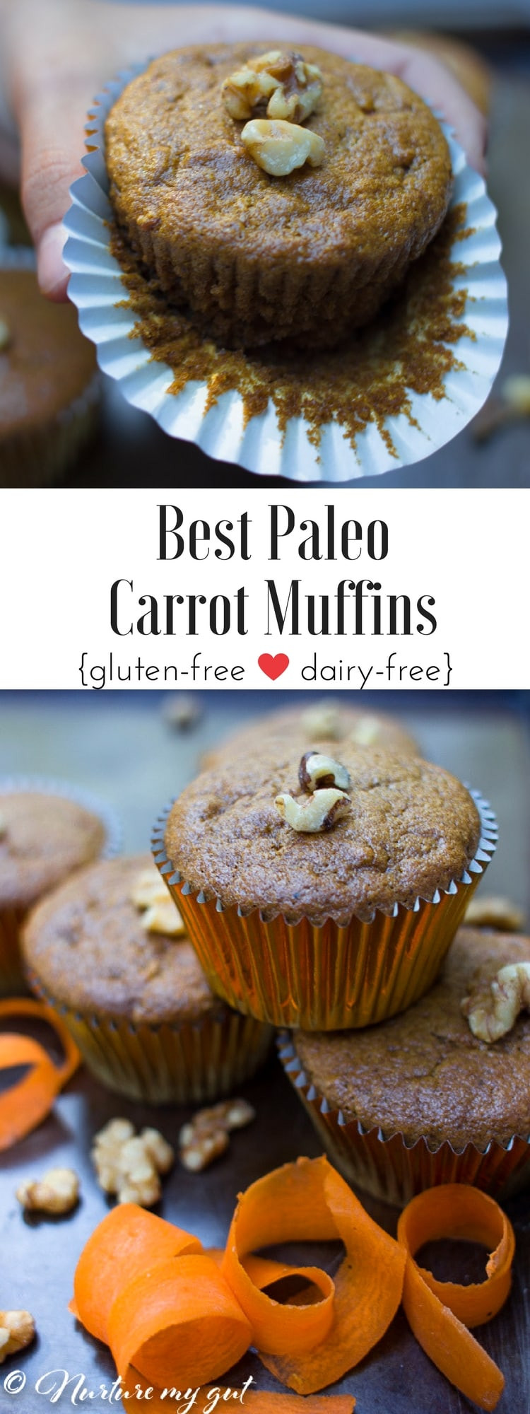 Paleo Carrot Muffins
 Best Paleo Carrot Muffins Grain Free Gluten Free Dairy Free