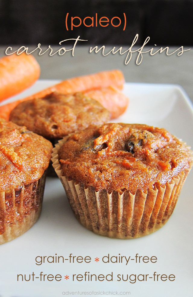 Paleo Carrot Muffins
 Paleo Carrot Muffins Adventures of a Sick Chick