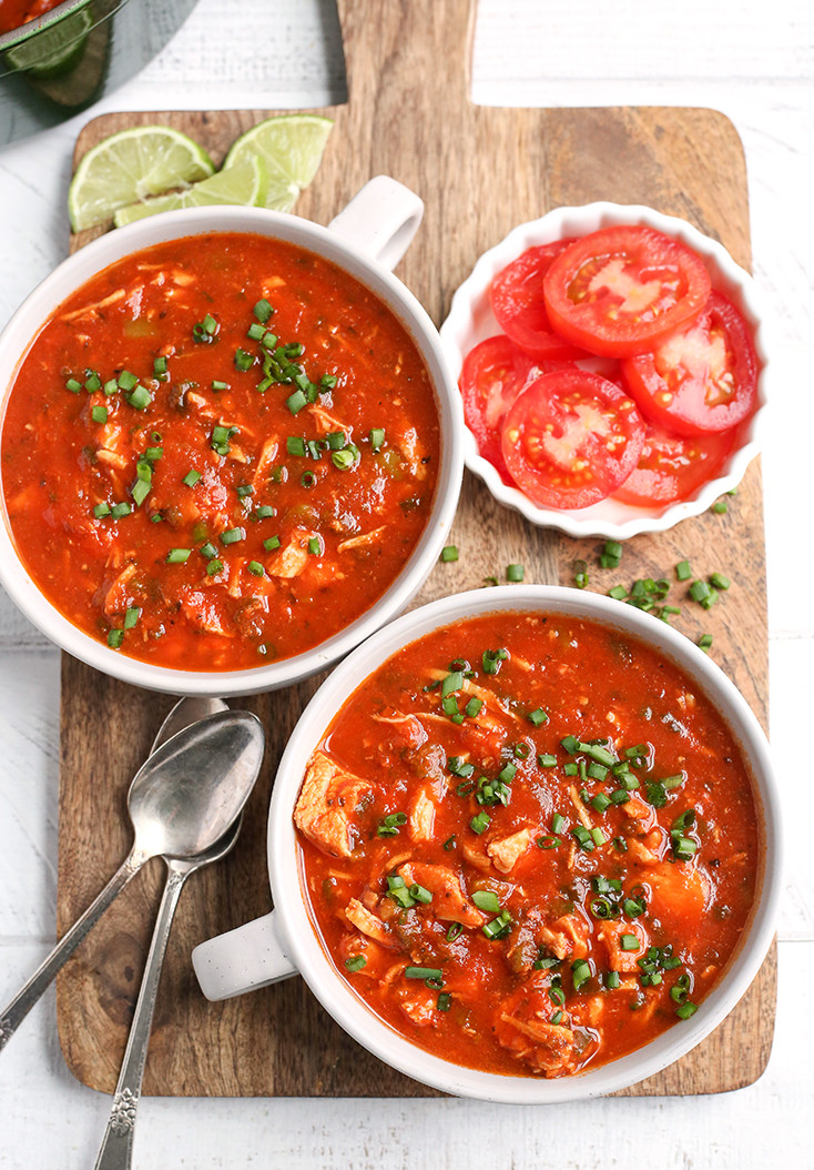 Paleo Chicken Enchilada Soup
 Paleo Whole30 Chicken Enchilada Soup Real Food with Jessica