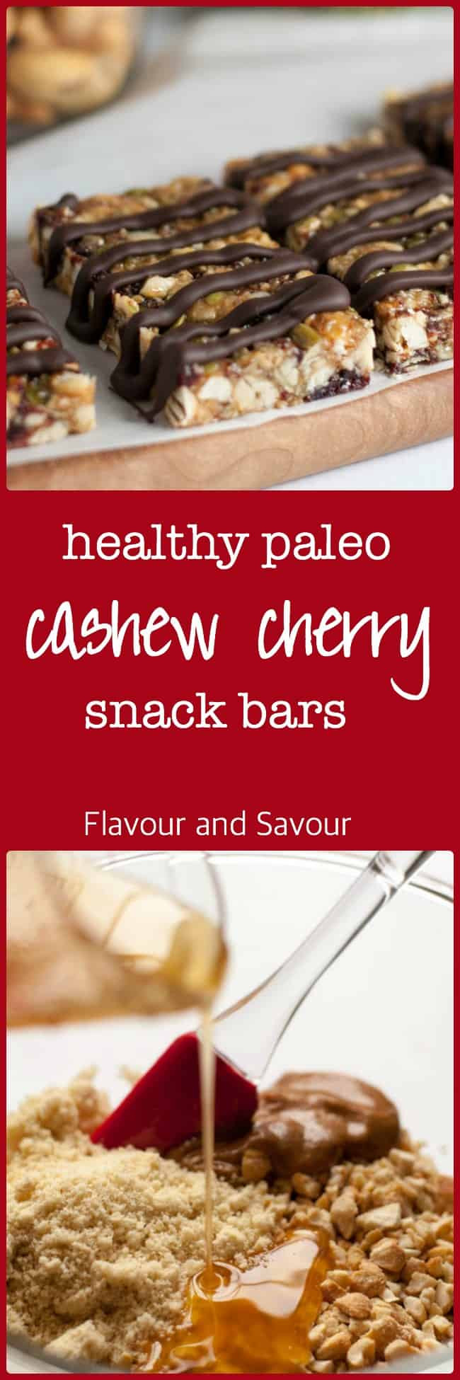 Paleo Diet Bar
 Healthy Paleo Cashew Cherry Snack Bars Flavour and Savour