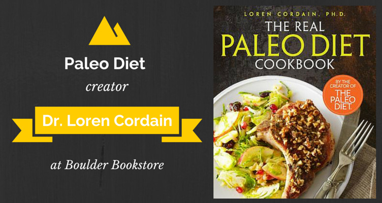 Paleo Diet Loren Cordain
 Heyo Paleo Dr Loren Cordain at Boulder Books