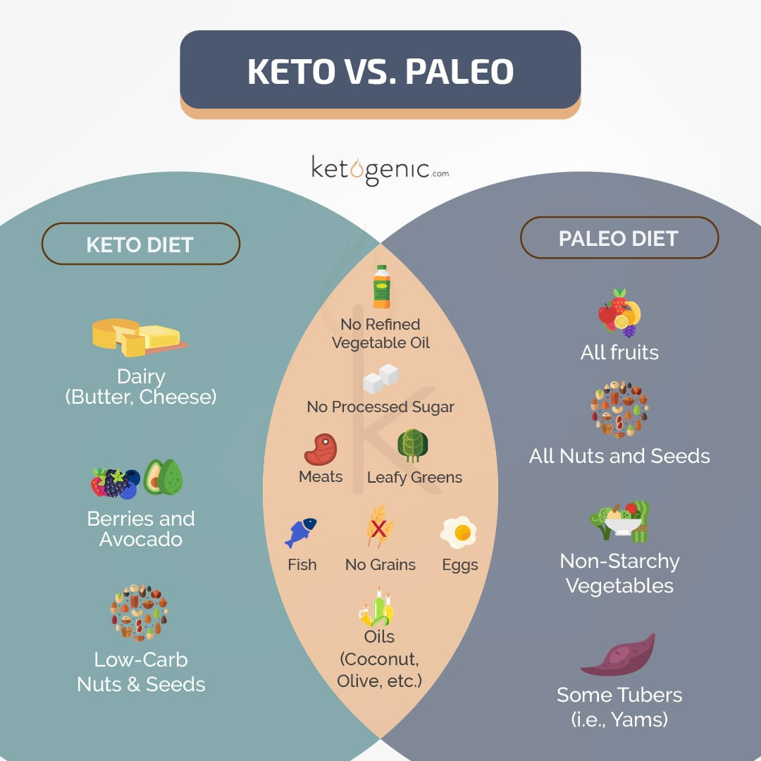 Paleo Diet Vs Keto Diet
 Keto vs Paleo Diet