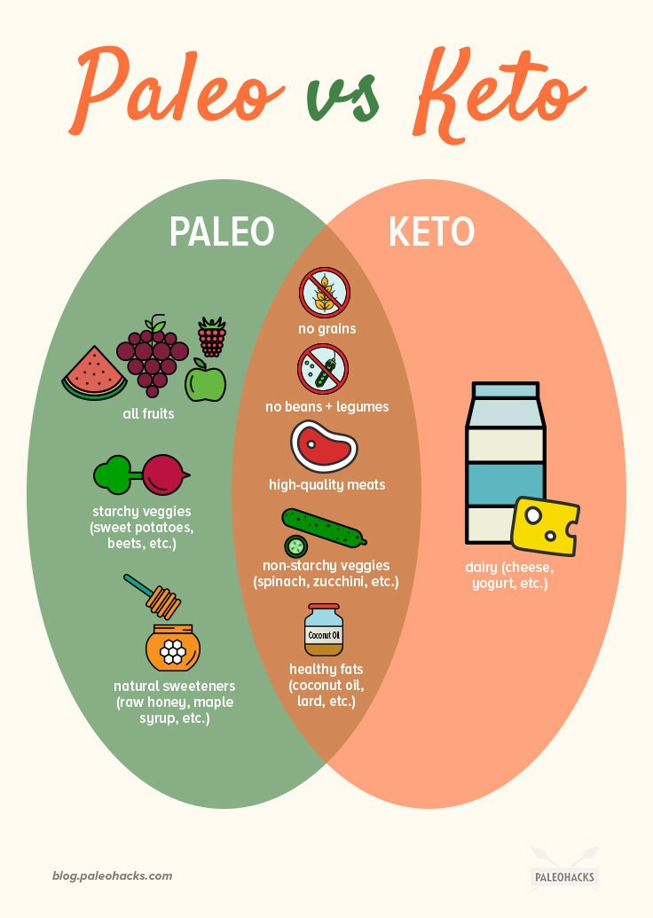 Paleo Diet Vs Keto Diet
 Paleo vs Keto Similarities Differences Which Is Best