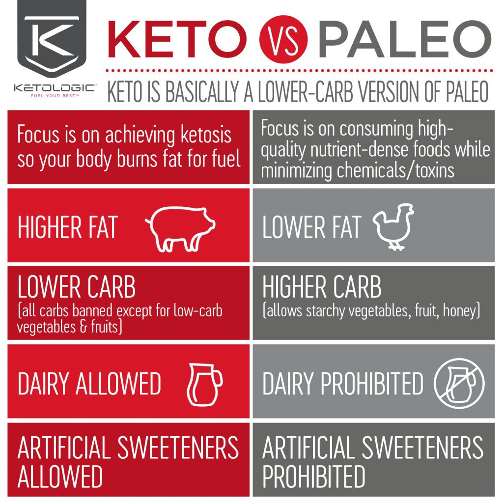 Paleo Diet Vs Keto Diet
 Diet parison What s the difference among Keto Paleo