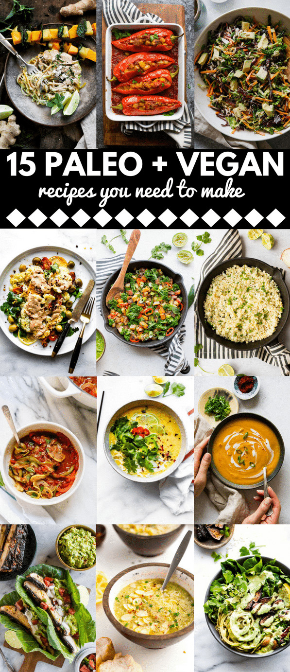 Paleo Vegetarian Dinner Recipes
 15 Savoury Vegan Paleo Diet Recipes You Need to Make A