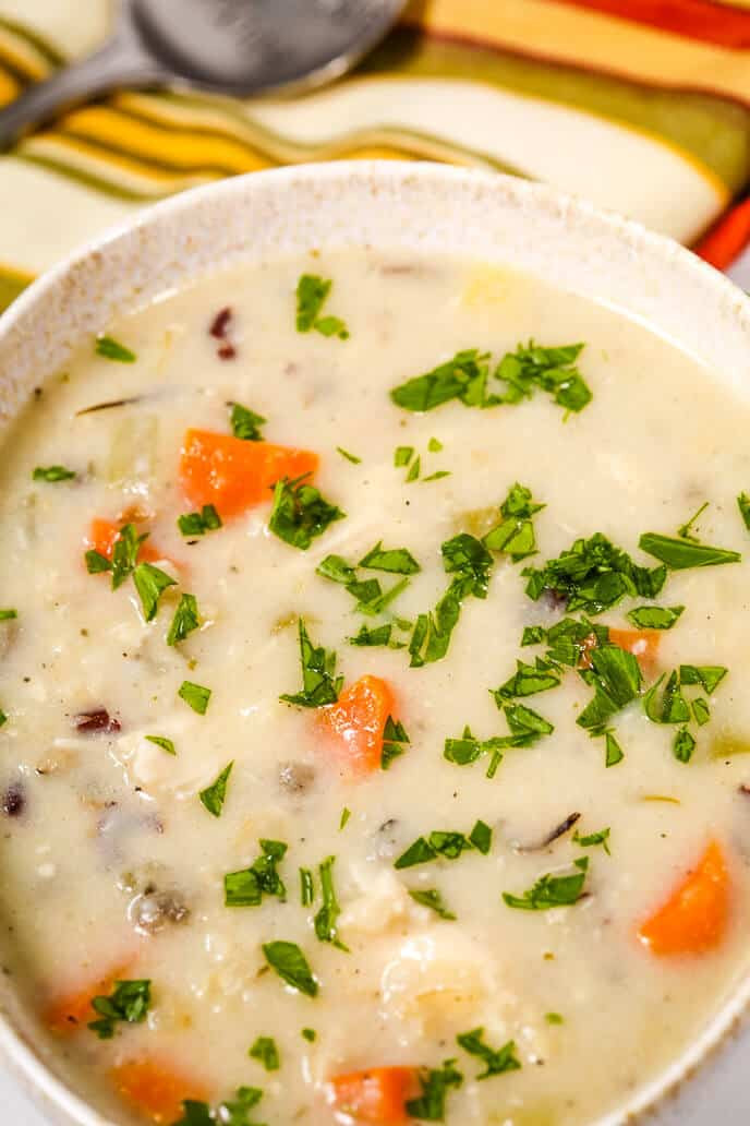 Panera Chicken And Wild Rice Soup Slow Cooker
 Slow Cooker Chicken and Wild Rice Soup