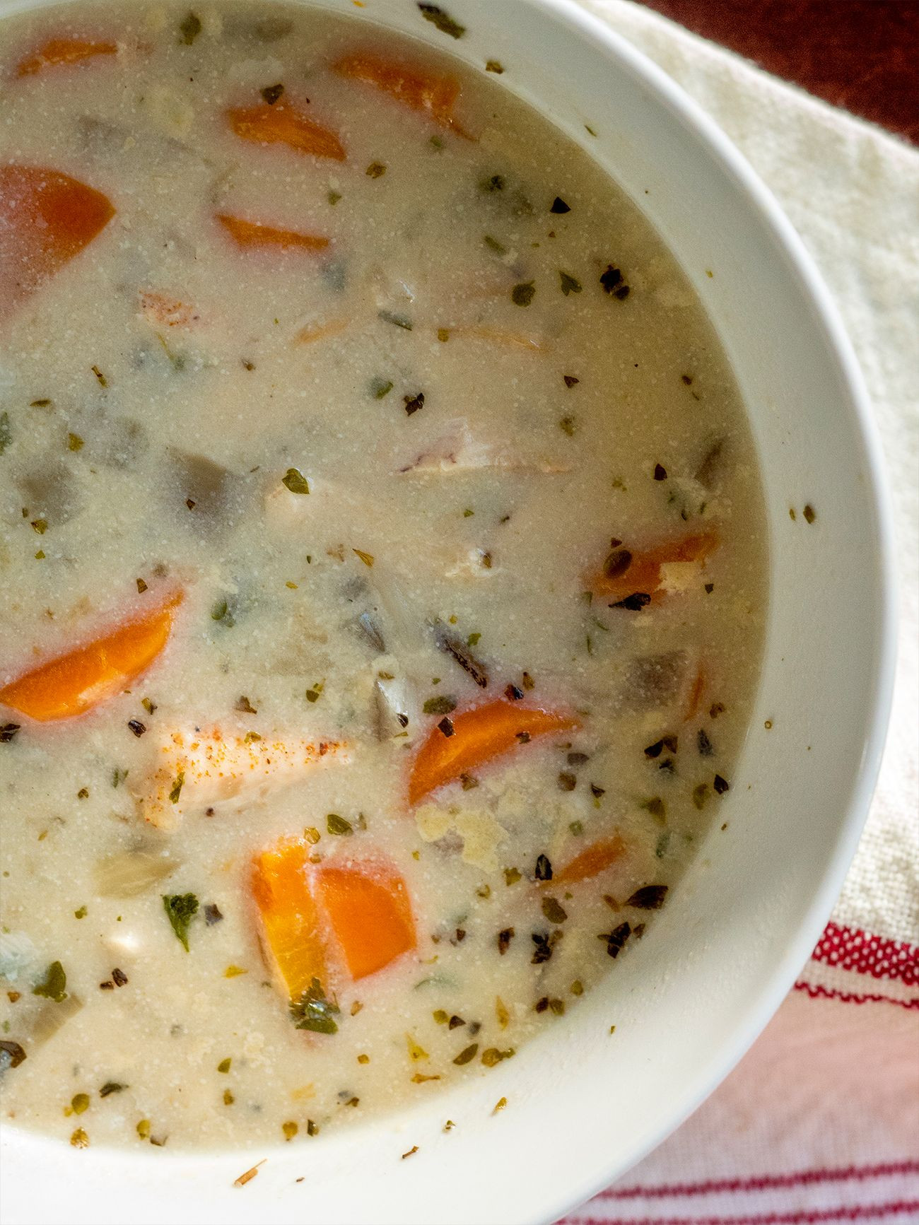 Panera Chicken And Wild Rice Soup Slow Cooker
 Panera Copycat Chicken and Wild Rice Soup