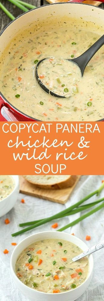 Panera Chicken And Wild Rice Soup Slow Cooker
 Copycat Panera Chicken and Wild Rice Soup Recipe