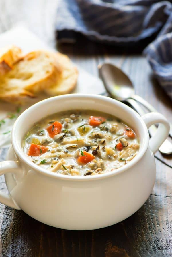 Panera Chicken And Wild Rice Soup Slow Cooker
 Creamy Chicken and Wild Rice Soup