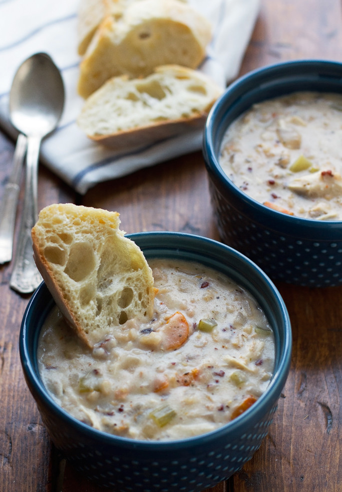 Panera Chicken And Wild Rice Soup Slow Cooker
 Creamy Chicken Wild Rice Soup Slow Cooker Recipe