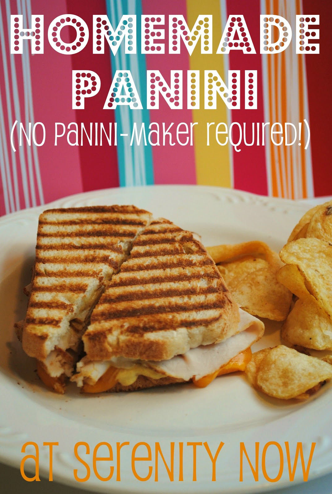 Panini Maker Recipes
 Serenity Now Homemade Panini Recipe No Panini Maker Needed