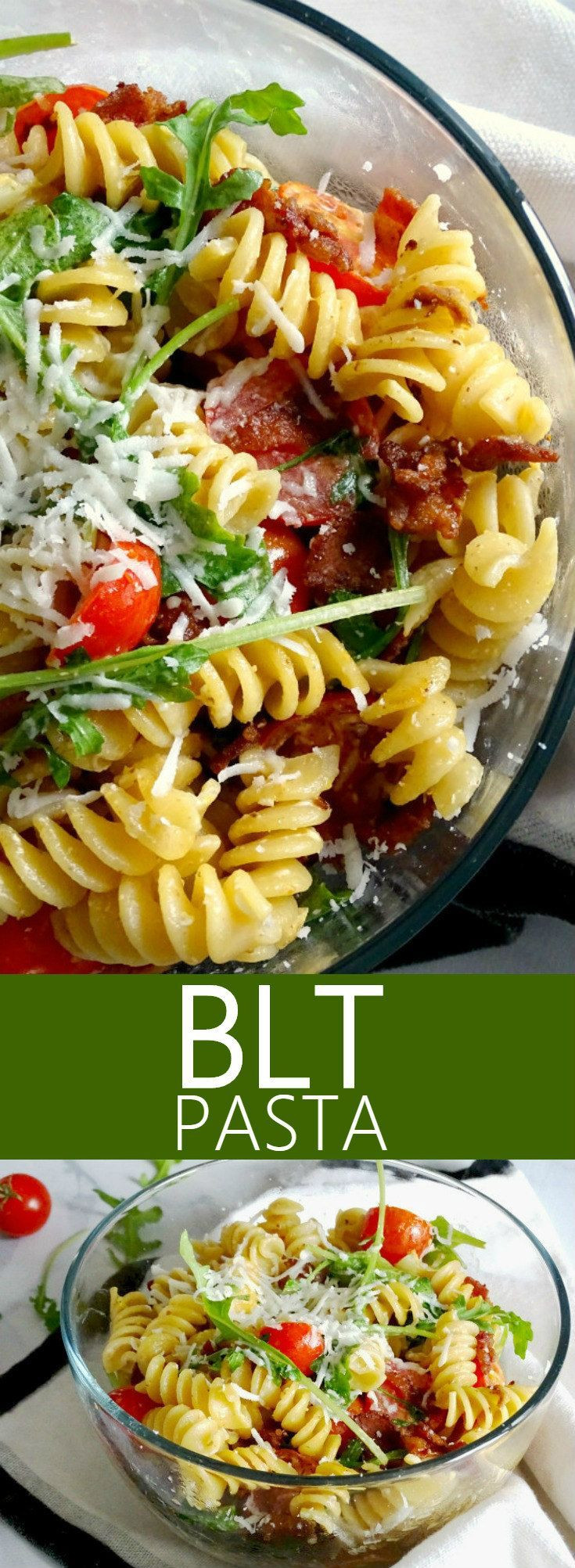 Pasta Main Dishes Recipes
 BLT Pasta Recipe Recipes Main Dishes