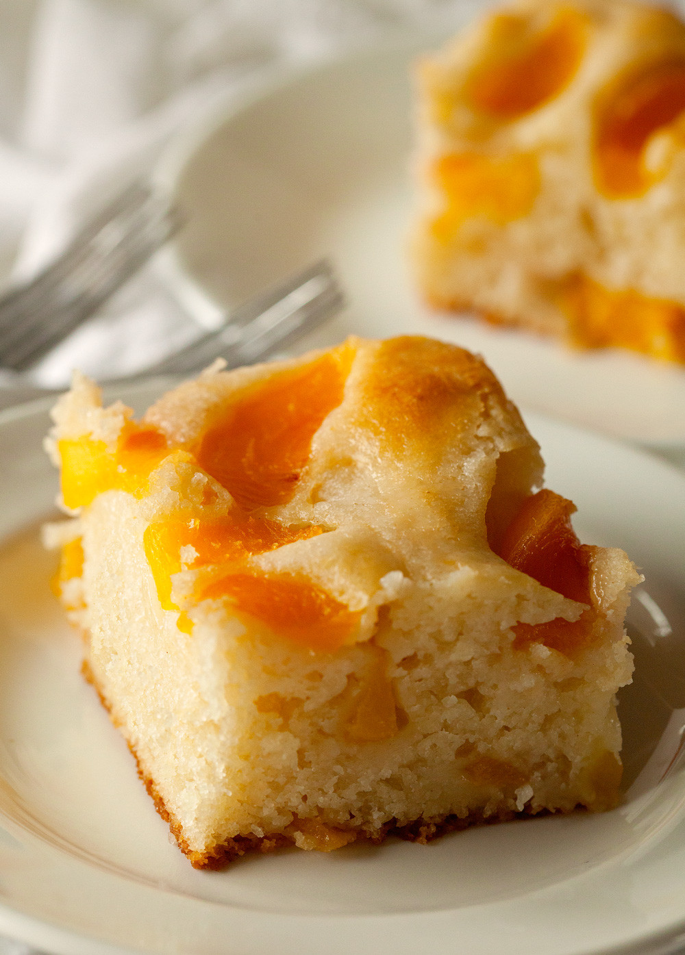 Peach Cake Recipes
 Peach Cobbler Snack Cake