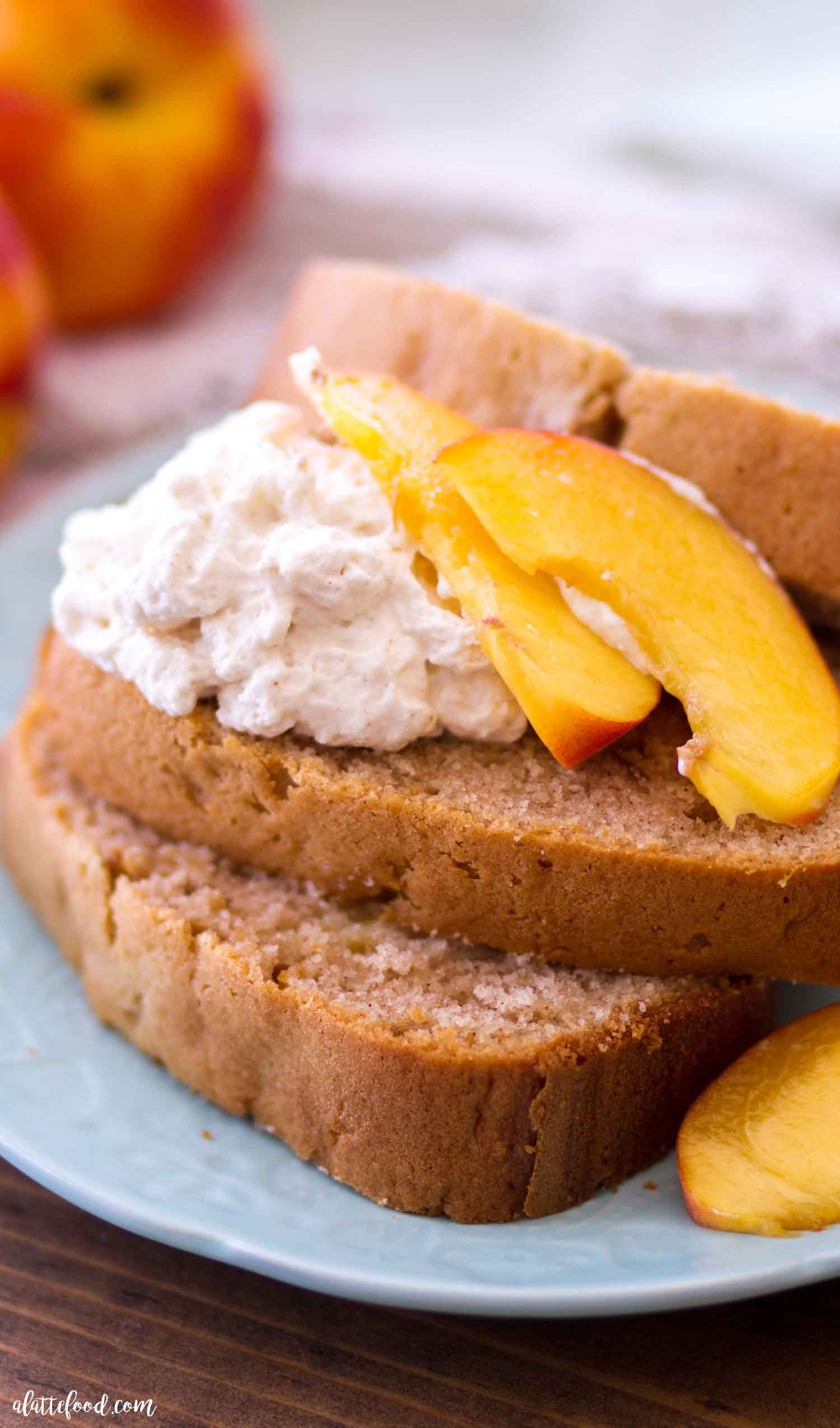 Peach Cake Recipes
 Peach Pound Cake Recipe A Latte Food