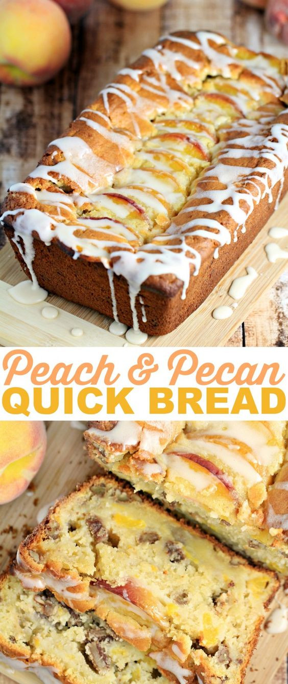 Peach Quick Bread
 Pecan & Peach Quick Bread Recipe Pinterest