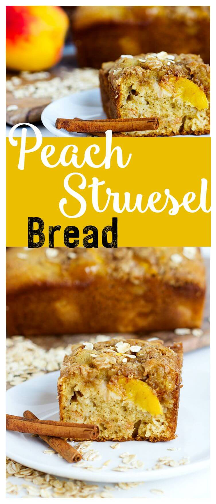 Peach Quick Bread
 Peach Streusel Quick Bread