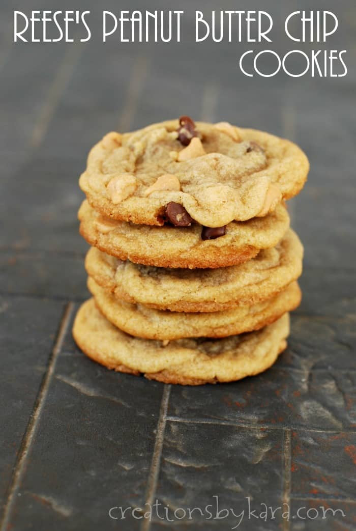 Peanut Butter Cookies With Peanut Butter Chips
 Reeses peanut butter chip cookies