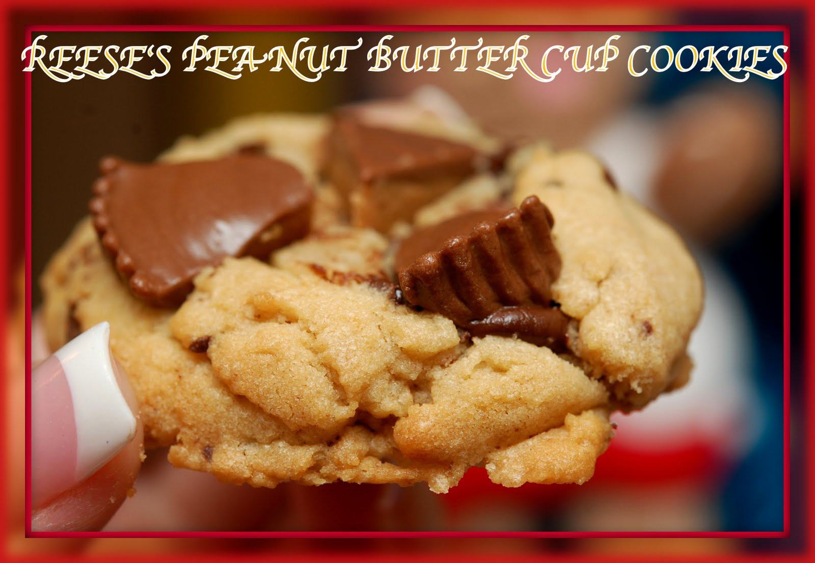 Peanut Butter Cookies With Reeses Cup
 OVER THE TOP REESE S PEANUT BUTTER CUP COOKIES Hugs and