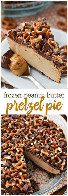 Peanut Butter Freezer Pie
 Frozen Peanut Butter Pretzel Pie Best Recipes Collection