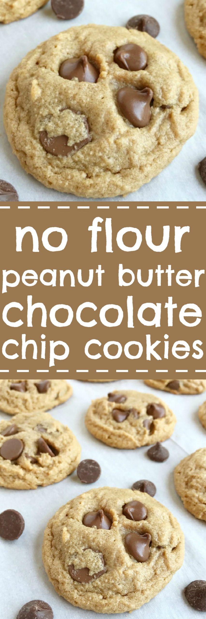 Peanut Butter Oatmeal Cookies No Flour
 No Flour Peanut Butter Chocolate Chip Cookies To her
