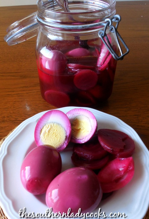 Pickled Eggs Beet
 RED BEET PICKLED EGGS The Southern Lady Cooks