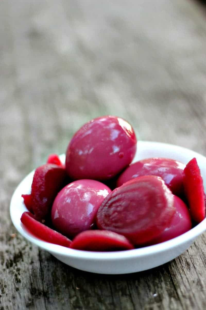 Pickled Eggs Beet
 Pickled Red Beet Eggs Recipe from Mom Just 2 Sisters