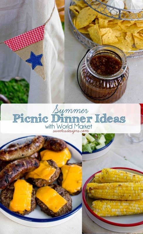 Picnic Dinner Ideas
 Summer Picnic Dinner Ideas ⋆ Sweet C s Designs
