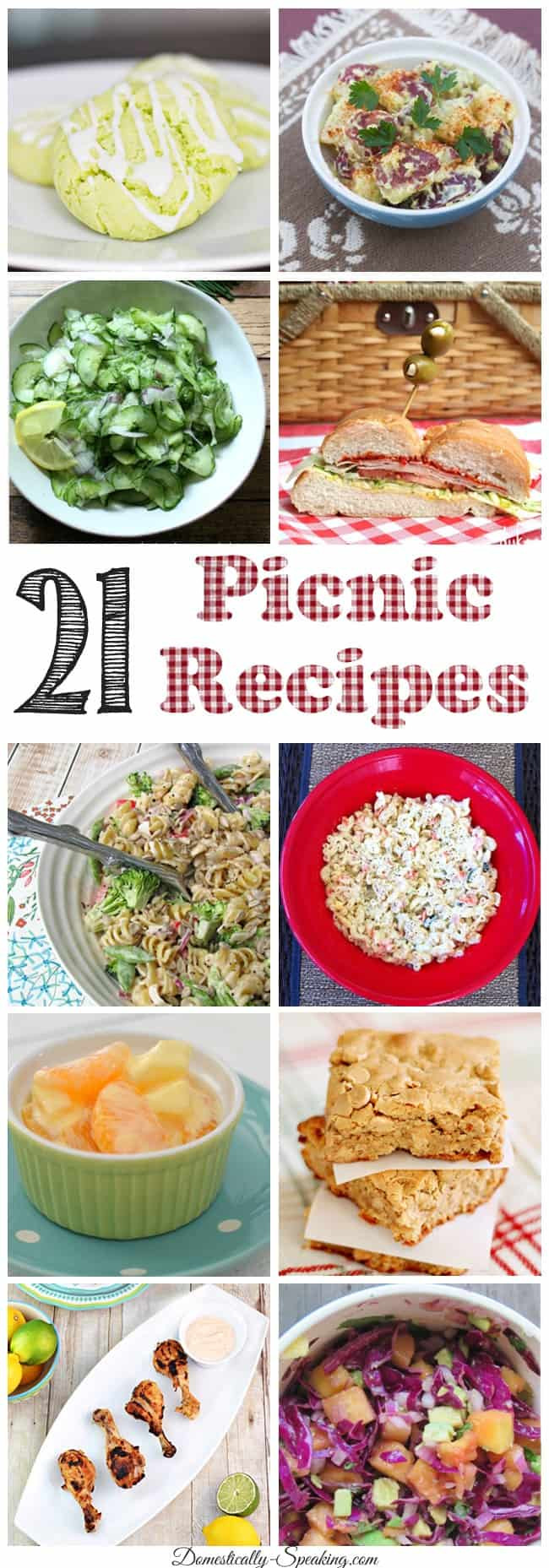 Picnic Dinner Ideas
 21 Picnic Dishes BBQ Appetizers Salads and More