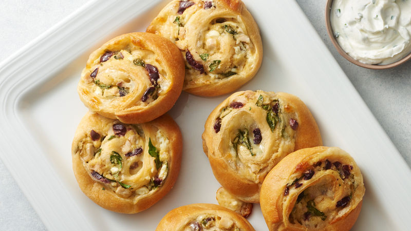 Pillsbury Appetizer Recipes With Crescent Rolls
 Greek Chicken Crescent Roll Ups Recipe Pillsbury