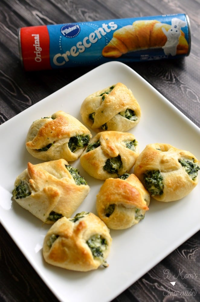 Pillsbury Appetizer Recipes With Crescent Rolls
 Spinach Crescent Roll Appetizers Kid Friendly Party Food