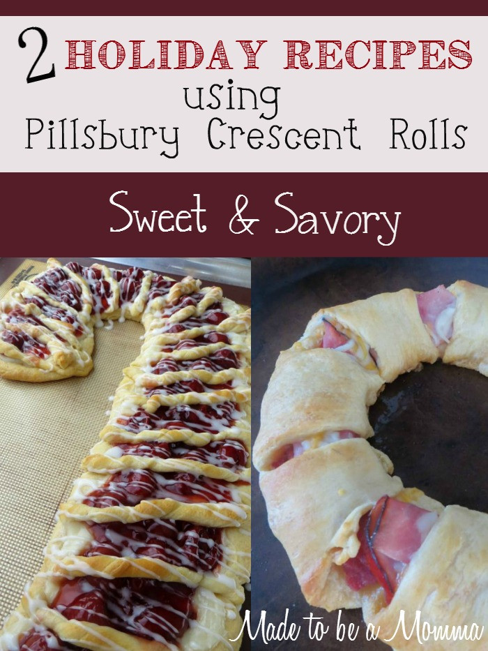 Pillsbury Crescent Roll Breakfast Recipes
 Holiday Recipes using Pillsbury Crescent Rolls Made To