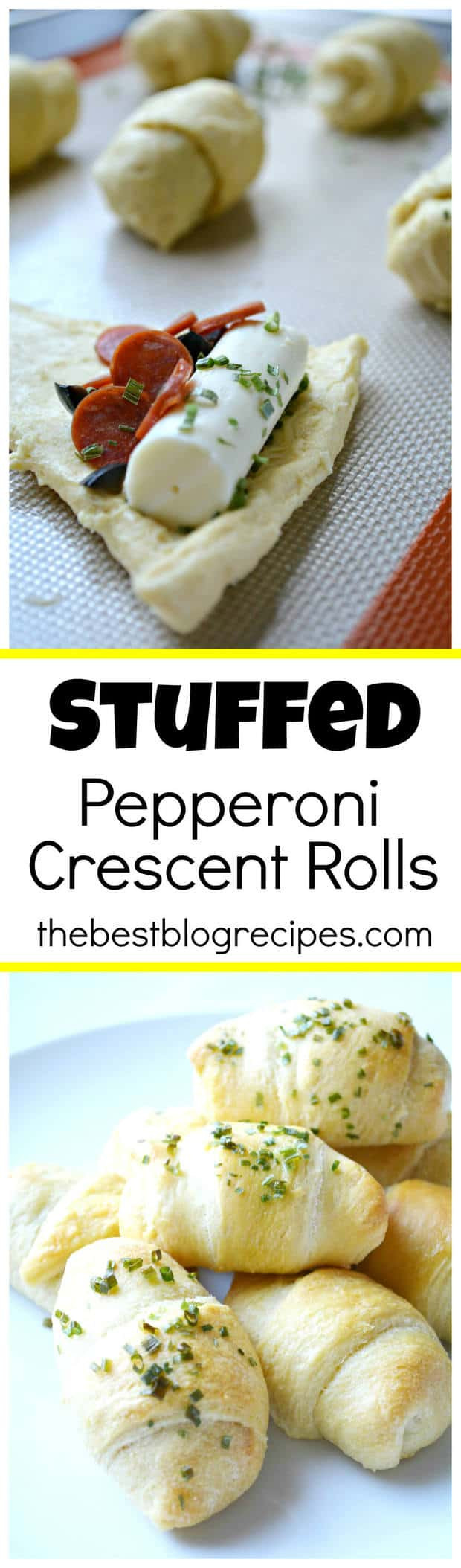 Pizza Appetizers Crescent Rolls
 Stuffed Pepperoni Pizza Crescent Rolls The Best Blog Recipes