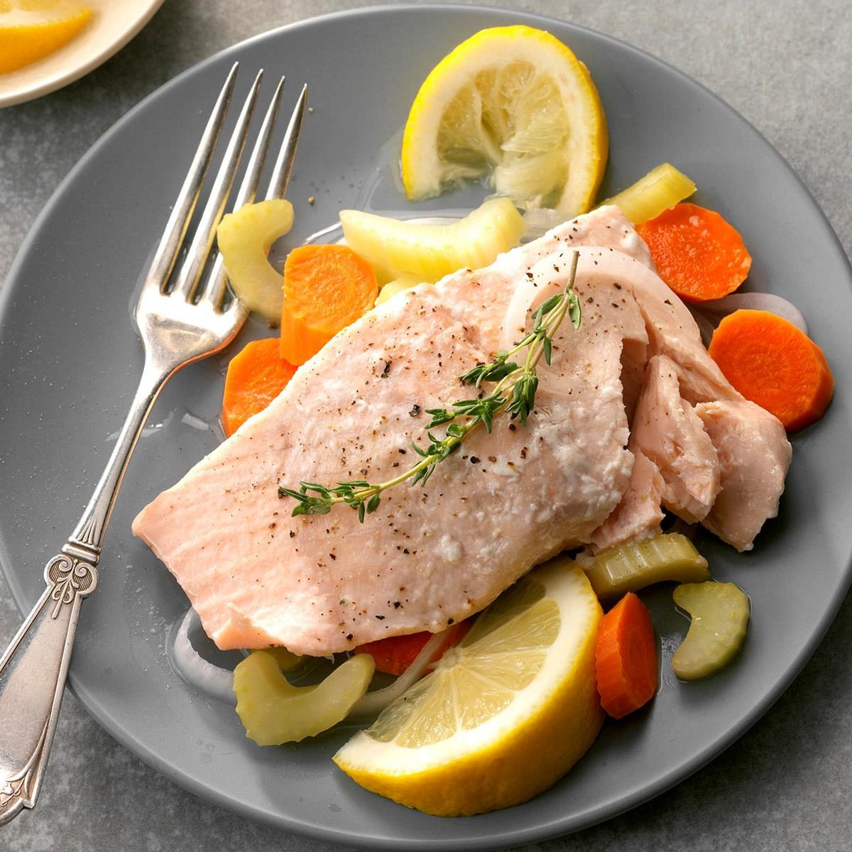 Poached Fish Recipes
 Simple Poached Salmon Recipe