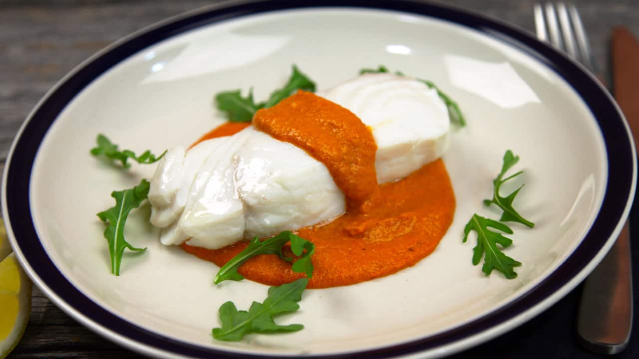 Poached Fish Recipes
 Recipe Poached Fish with Romesco Sauce CBC Life