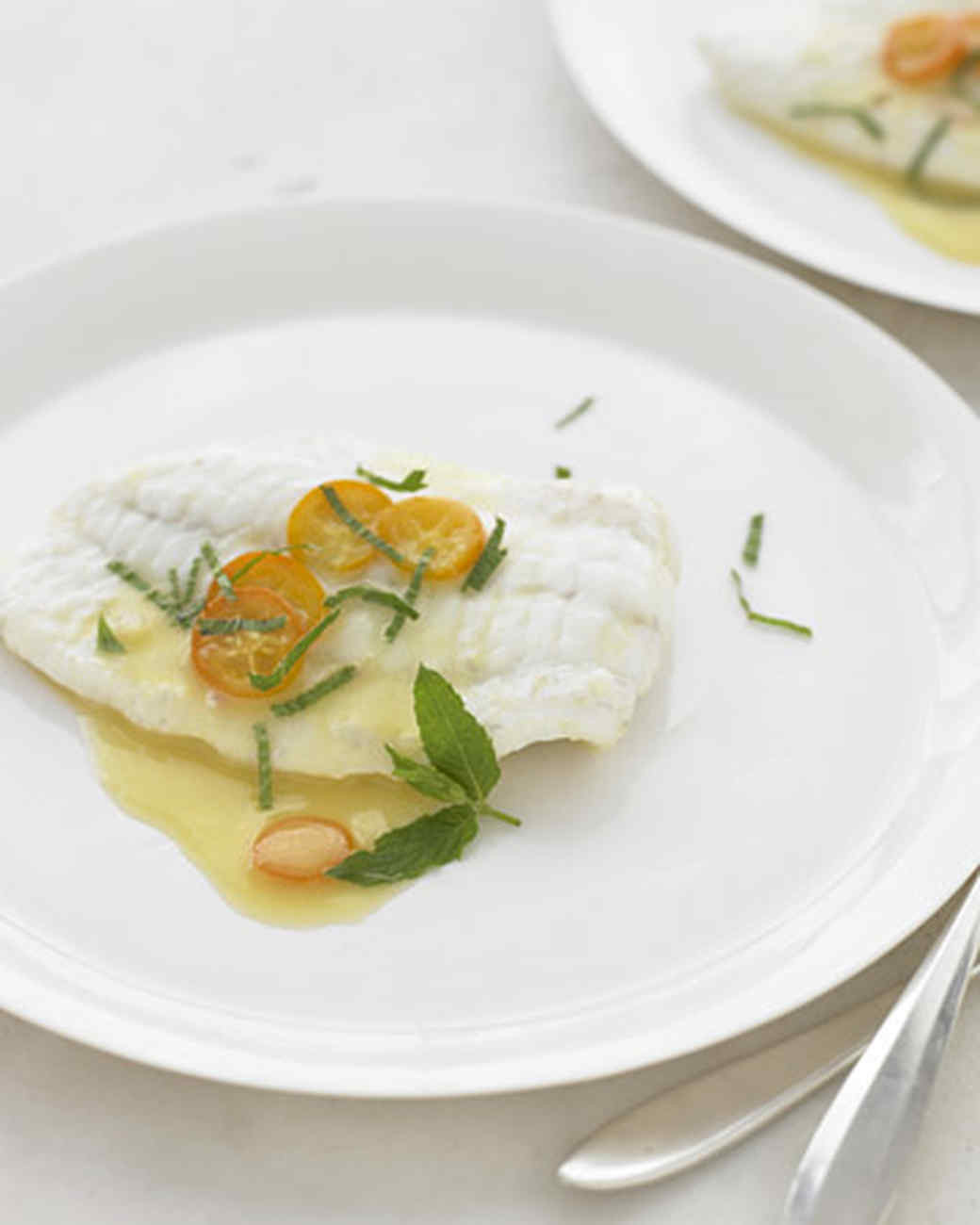 Poached Fish Recipes
 Shallow Poached Fish Fillets Recipe & Video