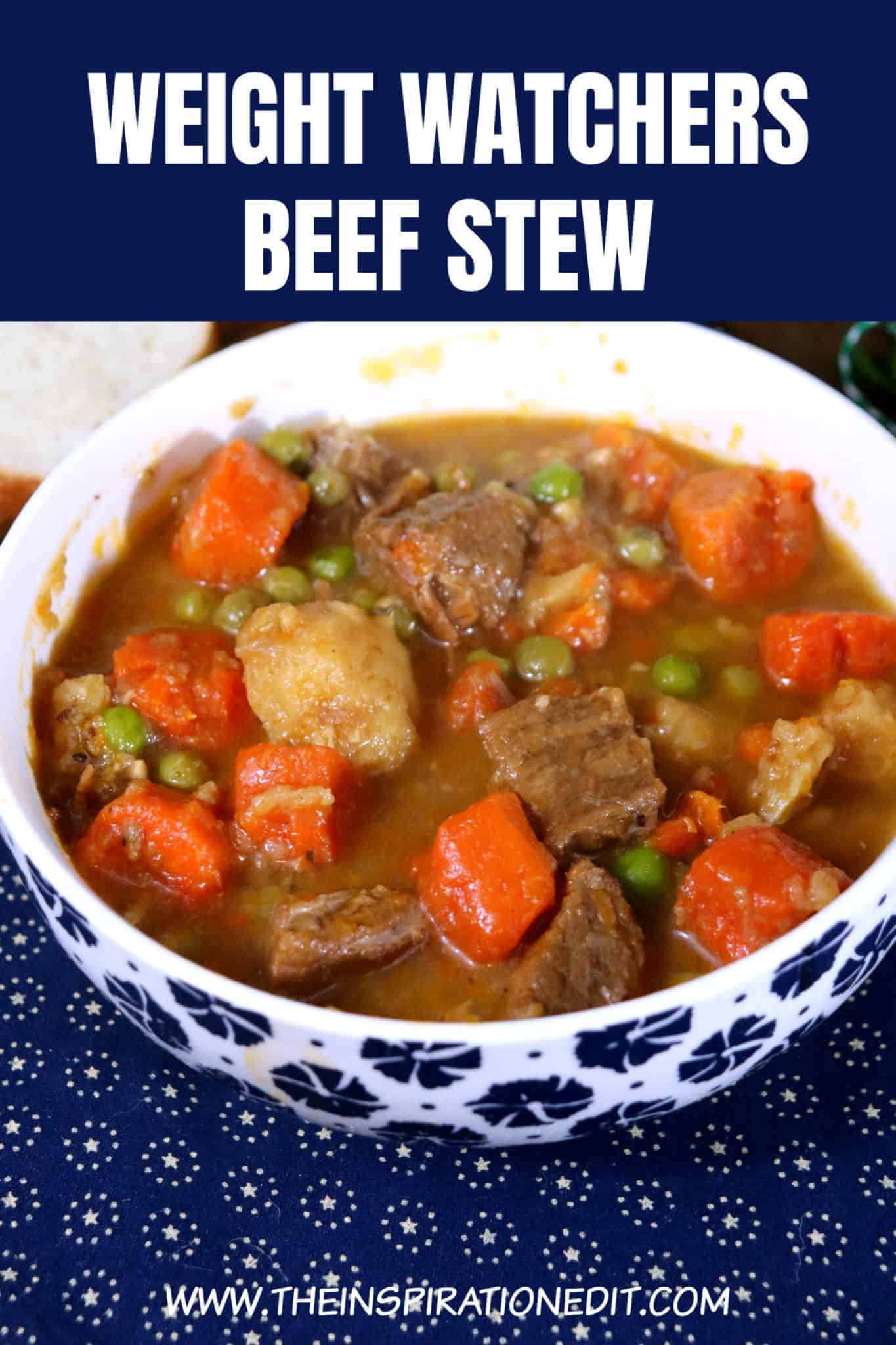Point Of Stew
 Weight Watchers Beef Stew In The Slow Cooker · The