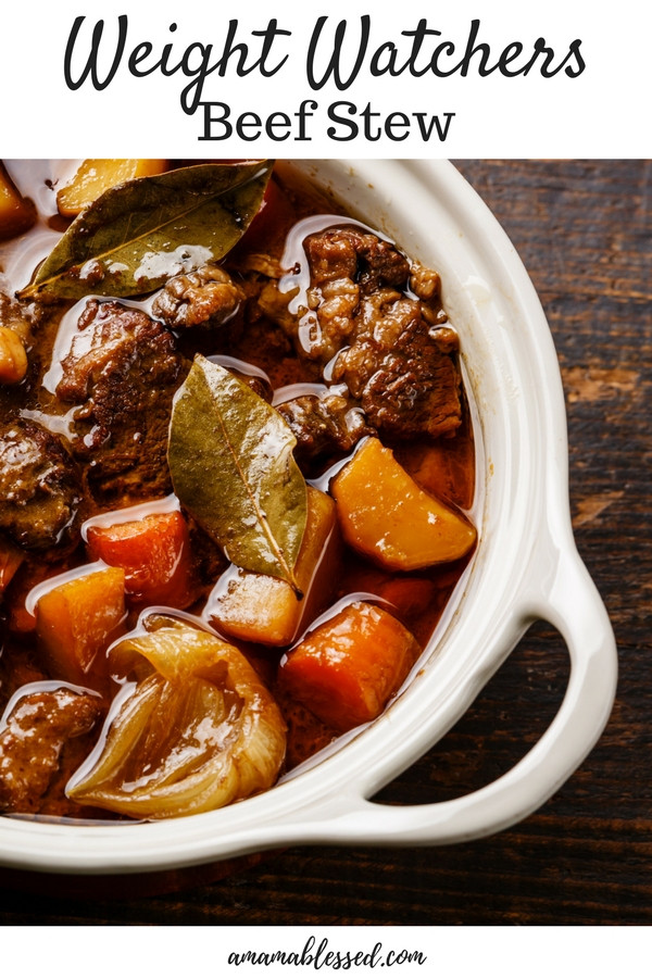 Point Of Stew
 Weight Watchers Slow Cooker Beef Stew A Mama Blessed