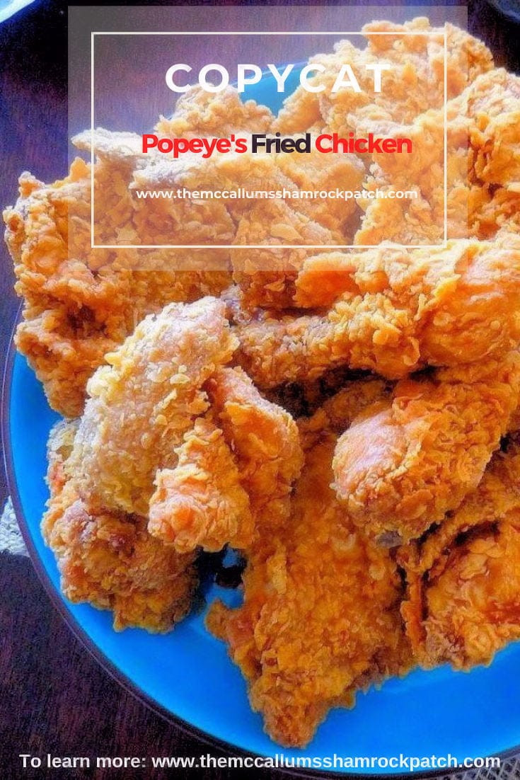 Popeyes Fried Chicken Recipe
 Popeye s fried chicken recipe 001