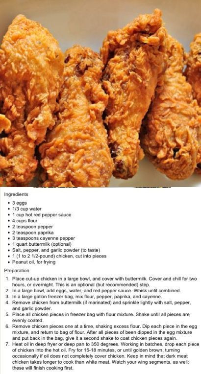 Popeyes Fried Chicken Recipe
 4 5 Recipe in 2020