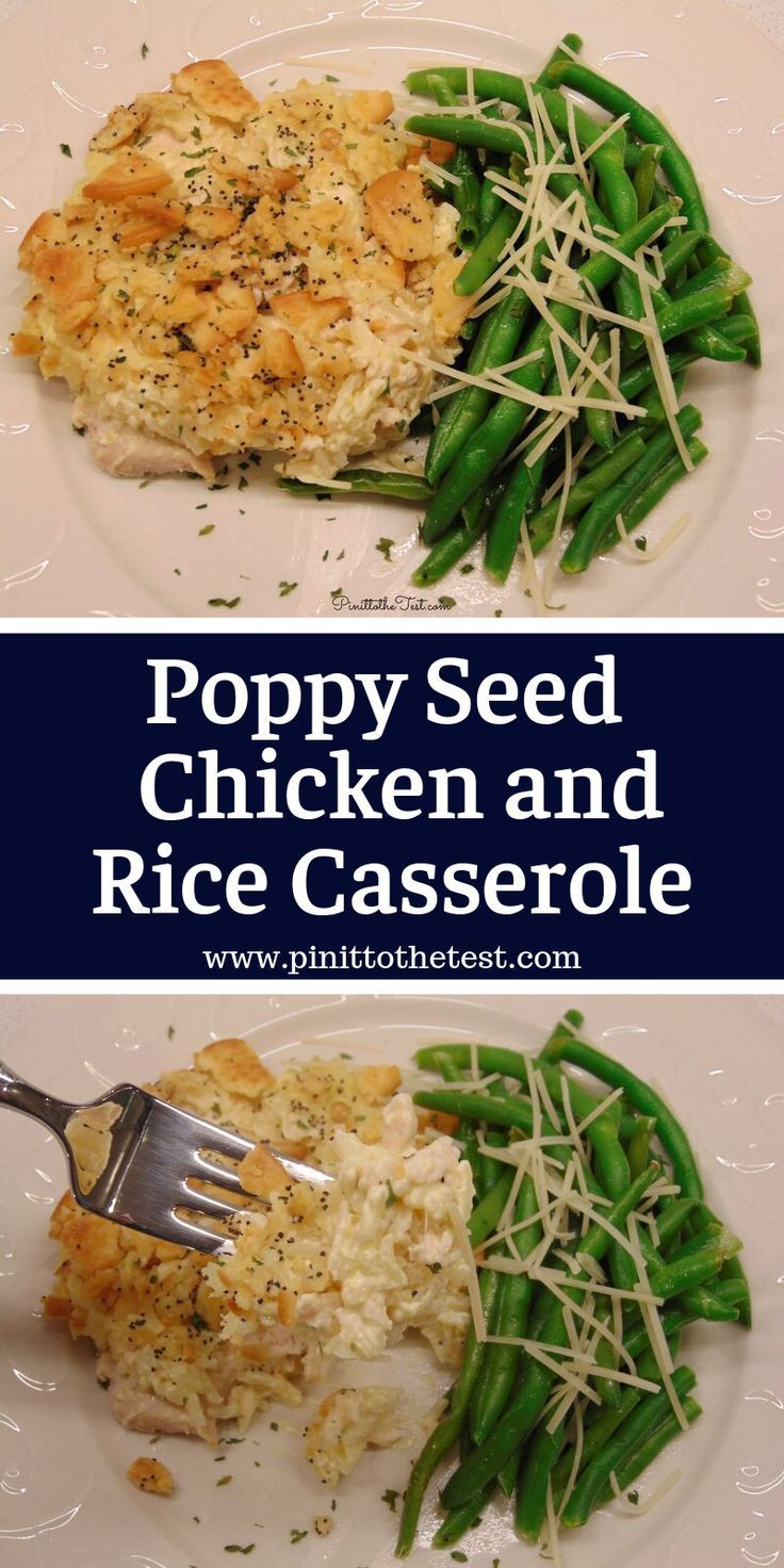 Poppy Seed Chicken Casserole With Rice
 Poppy Seed Chicken and Rice Casserole Recipe