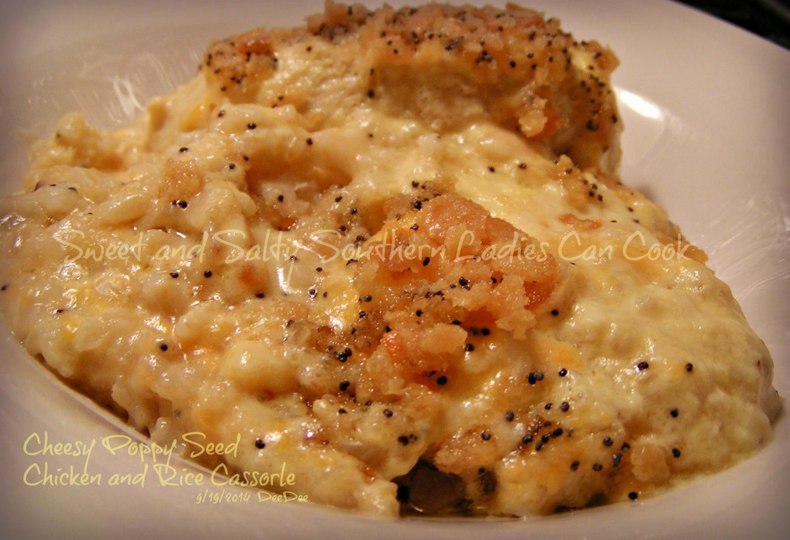 Poppy Seed Chicken Casserole With Rice
 Cheesy Poppy Seed Chicken and Rice Casserole Recipe