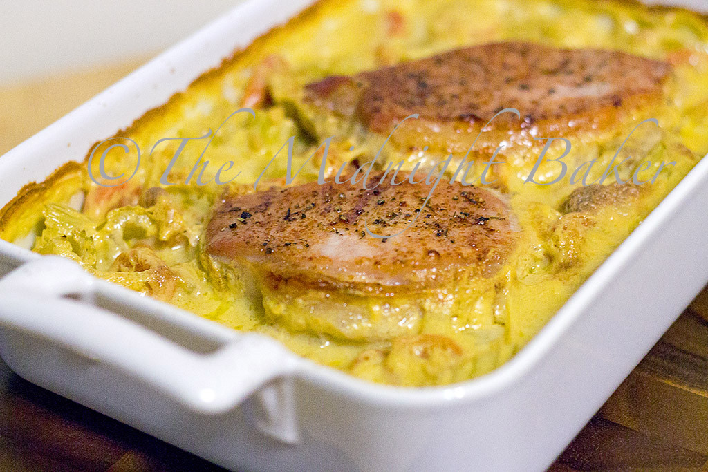 Pork Chops And Rice Casserole Recipe
 Baked Pork Chops on Rice The Midnight Baker