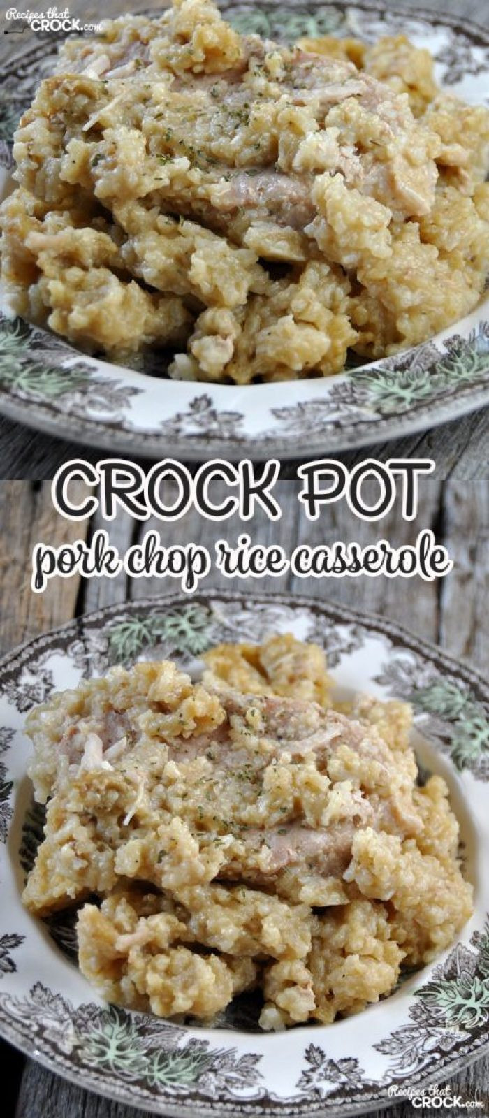 Pork Chops And Rice Casserole Recipe
 Crock Pot Pork Chop Rice Casserole Recipes That Crock