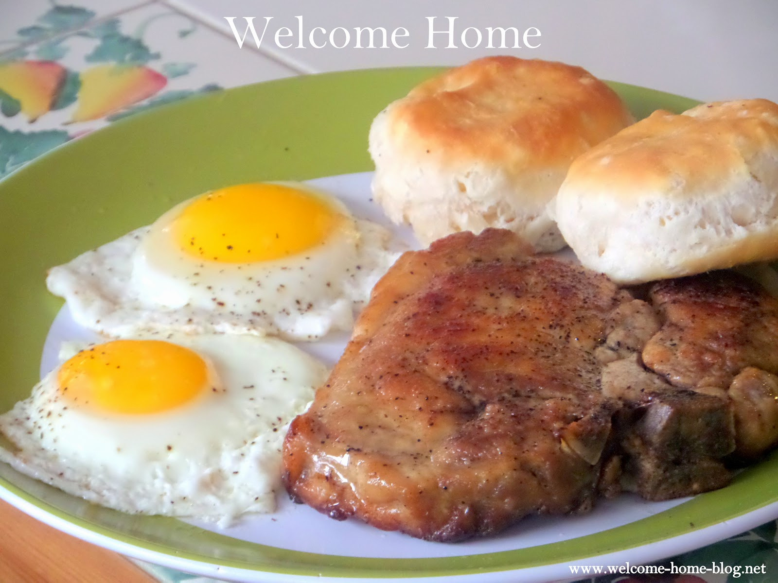 Pork Chops For Breakfast
 Wel e Home Blog Pork Chop And Eggs Breakfast