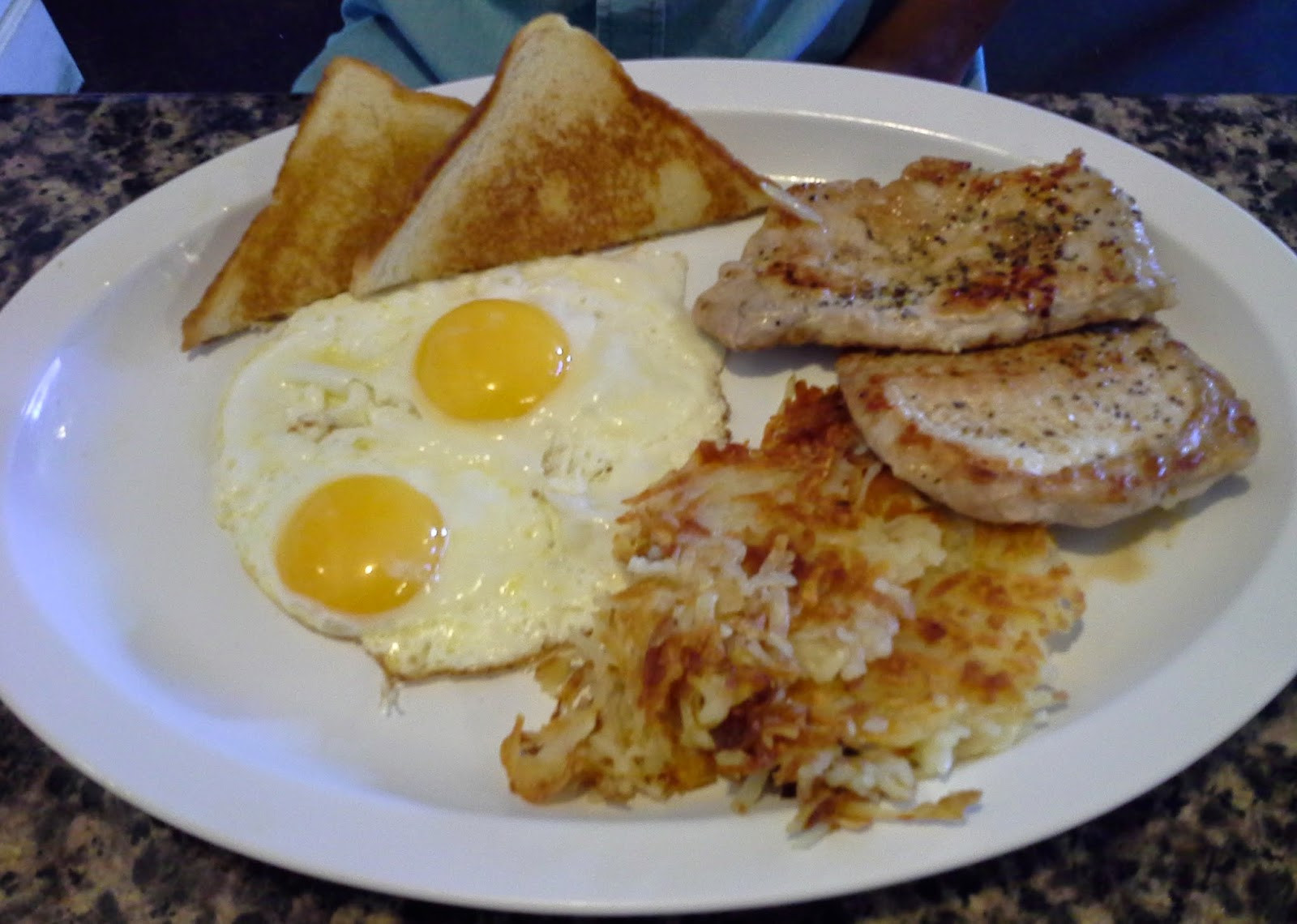 Pork Chops For Breakfast
 Breakfast Bro Texas Edition JJ s Little Bay Cafe